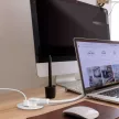 Rejtett elosztó beépíthető konnektor 1x230V + 1xUSB Fehér