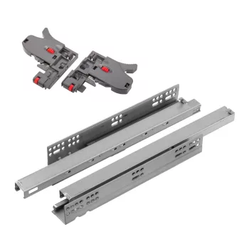   StrongRide 3D Szinkron 550mm teljes kihúzású sín, csillapítással 40kg