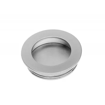   Fogantyú UZ-00B224-05 Alu. 35mm Tolóajtó kagyló , süllyesztett fém