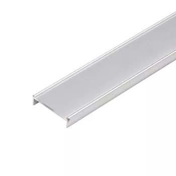 Tolóajtó Cleft II alsó sín takaróléc 3m Aluminium