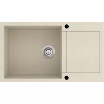 EVIDO Cubo XL 6S Compact gránit mosogató 860x500/200 bézs