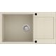 EVIDO Cubo XL 6S Compact gránit mosogató 860x500/200 bézs