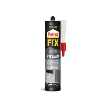 Pattex Fix PVC & Alumínium ragasztó 440g TÖRTFEHÉR