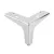 Bútorláb StrongLegs FS003, 100mm Króm