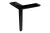 Bútorláb StrongLegs FS006, 150mm Matt fekete