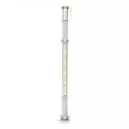 Kesseböhmer LeMans II Tengely+oldalrögzítő elem 720-900mm Hófehér
