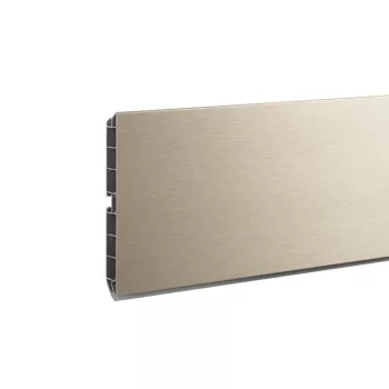 Lábazat előlap SCILM 100x4000mm Csiszolt acél / INOX