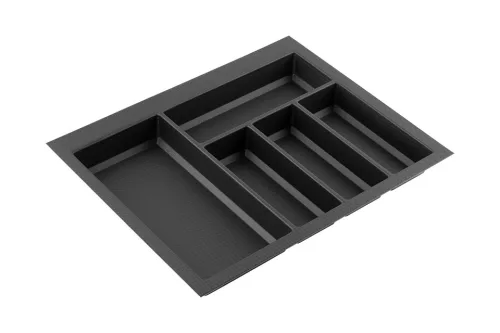 Evőeszköztartó Classico Kristall softTouch  60 (522x424 mm) fekete