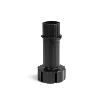 Szekrényláb 415/100mm fekete szétszedhető 150kg