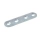 Vas egyenes 4 furatos 60x15mm