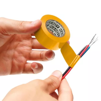 Szigetelőszalag 19mm x 10 m - Sárga