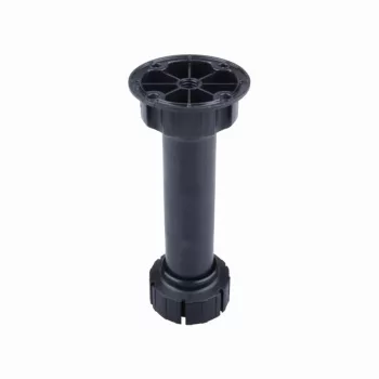 Szekrényláb SCILM állítható 280R270/150mm fekete