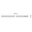 Munkalap I-4425 Domonica slate Compact matt 4200x1400x12mm fekete mag