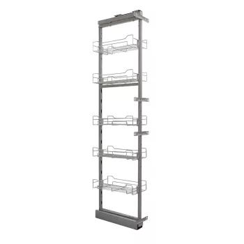   StrongWire kamraszekrény 200mm/1560-1890mm+5kosár antracit, 70kg