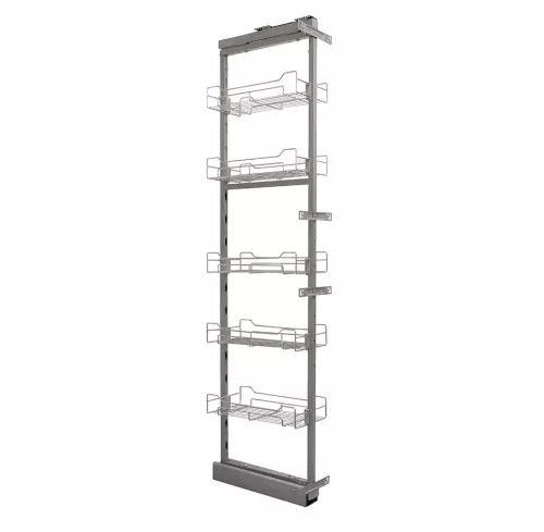 StrongWire kamraszekrény 200mm/1560-1890mm+5kosár antracit, 70kg