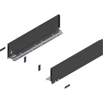   BLegrabox 770K5502S 128/101mm Karbonfekete káva 550mm mélységű