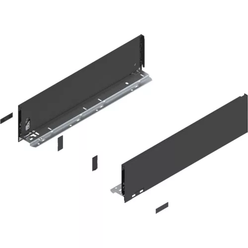 BLegrabox 770K5502S 128/101mm Karbonfekete káva 550mm mélységű
