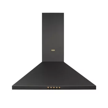   EVIDO ONDA fali páraelszívó, kürtős, 60 cm Antracit/Bronz