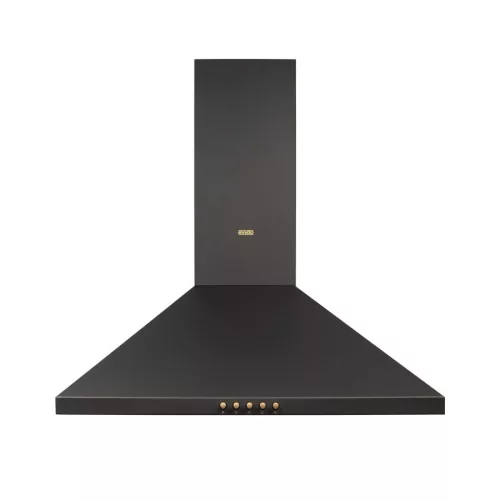 EVIDO ONDA fali páraelszívó, kürtős, 60 cm Antracit/Bronz