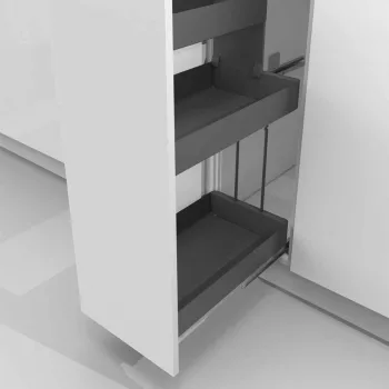   Kesseböhmer K-Line Base vasalat szett 200mm tálcával Antracit