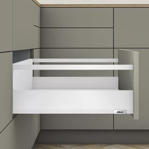 MerivoBox 28" E magasságú Korlát magasítással 450mm-es Selyemfehér 40kg