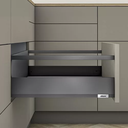 MerivoBox 28" E magasságú Korlát magasítással 300mm-es Orionszürke 40kg