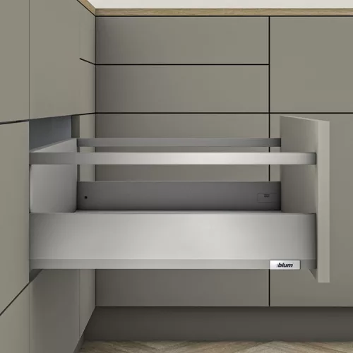 MerivoBox 28" E magasságú Korlát magasítással 450mm-es Szürke 40kg