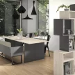 U960 TM9/ST7 Onyx szürke 2800x2070x18mm PerfektSense 24+ Kollekció