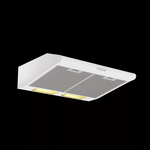SILVERLINE LYKIA 1200 hagyományos páraelszívó, 60 cm, hátsó kivezetés, fehér