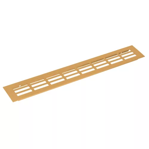 Szellőzőrács 100x400mm Arany elox