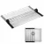 Sink Quality Strong Csepegtető Roll-Up - Fekete/Króm 465x225mm