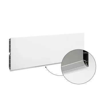 Lábazat előlap SCILM 120x4000mm Matt Fehér