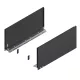 BLegrabox 770F6502S 241/212mm Karbonfekete káva 650mm mélységű