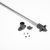 FDS DUPLAFALÚ FÉM FIÓKOLDAL FDS-PRO 18 PUSH OPEN SZINKRON RÚD 1100mm SZÜRKE