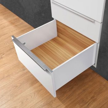   Fiókcsúszó FDS-PRO 18 D Push Open Duplafalú fiókoldal 500mm Fehér 40kg Fém