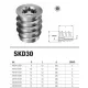 Tessauer csavar 4-es M4x10mm peremes SKD30 439412001