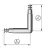 Spiral Lock Excenter szár sarok 2x70mm
