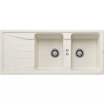   BLANCO SONA 8 S Silgránit mosogató törtfehér exc.nélk. 1160x500x190/190mm