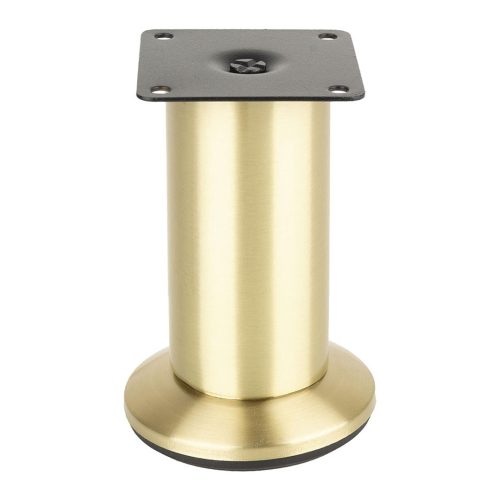 Bútorláb StrongLegs FS001, 100mm Csiszolt Arany