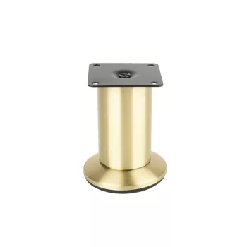Bútorláb StrongLegs FS001, 80mm Csiszolt Arany
