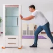 Bútorszállító készlet - emelő + 4db forgózsámoly max 150 kg