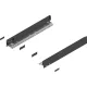 BLegrabox 770N5002S 67/40mm Karbonfekete káva 500mm mélységű