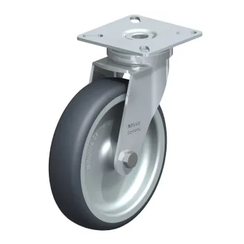   Blickle görgő forgóvillás LPA-TPA 100G gumi/polipropilén 70kg