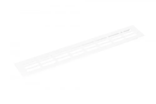 Szellőzőrács 60x250mm Fehér