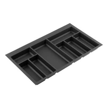  Evőeszköztartó Classico Kristall softTouch  80 (722x424 mm) fekete