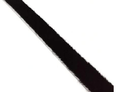 Sevroll - Tömítőkefe behúzós 4,8x4mm FEKETE (Alfa, Cosmo, Focus, Kapa, Victoria, Tytan, Uni)