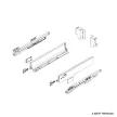 FDS-CLASSIC D Fiókrendszer 400mm H210 Fehér 40Kg