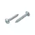 Rögzítő csavar "D" fejű 5x40mm PZ2 200db/doboz cink fehér