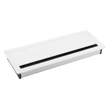Kábelkivezető Fém 240x100x29mm Fehér Strong
