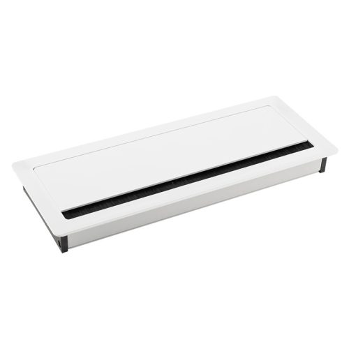 Kábelkivezető Fém 240x100x29mm Fehér Strong